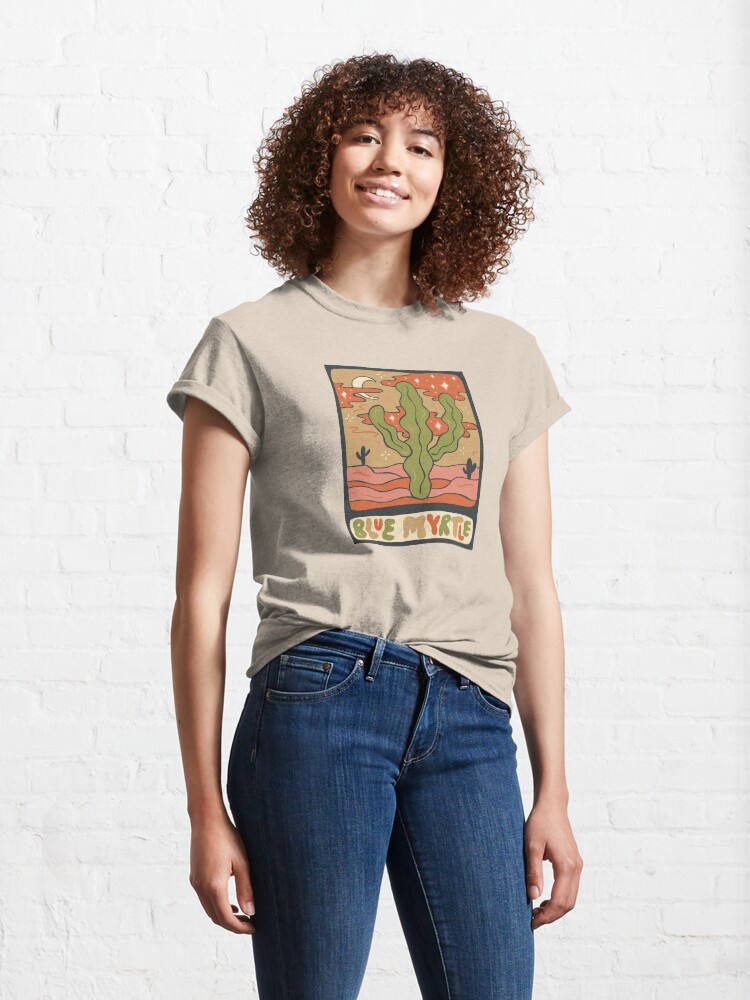 Alternate view of Cactus Tarot Cards- Blue Myrtle Classic T-Shirt