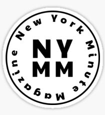 Geometric Display NYMM Pop Socket Sticker (White) Sticker