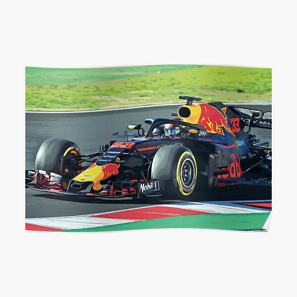 Formula 1 2019 Instabuy Poster Max Verstappen A3 42x30 Sport