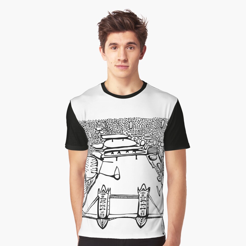 Looking out over London Graphic T-Shirt