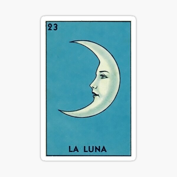 La Luna Stickers for Sale