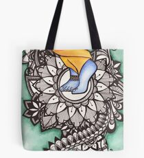Lotus Feet Tote Bag