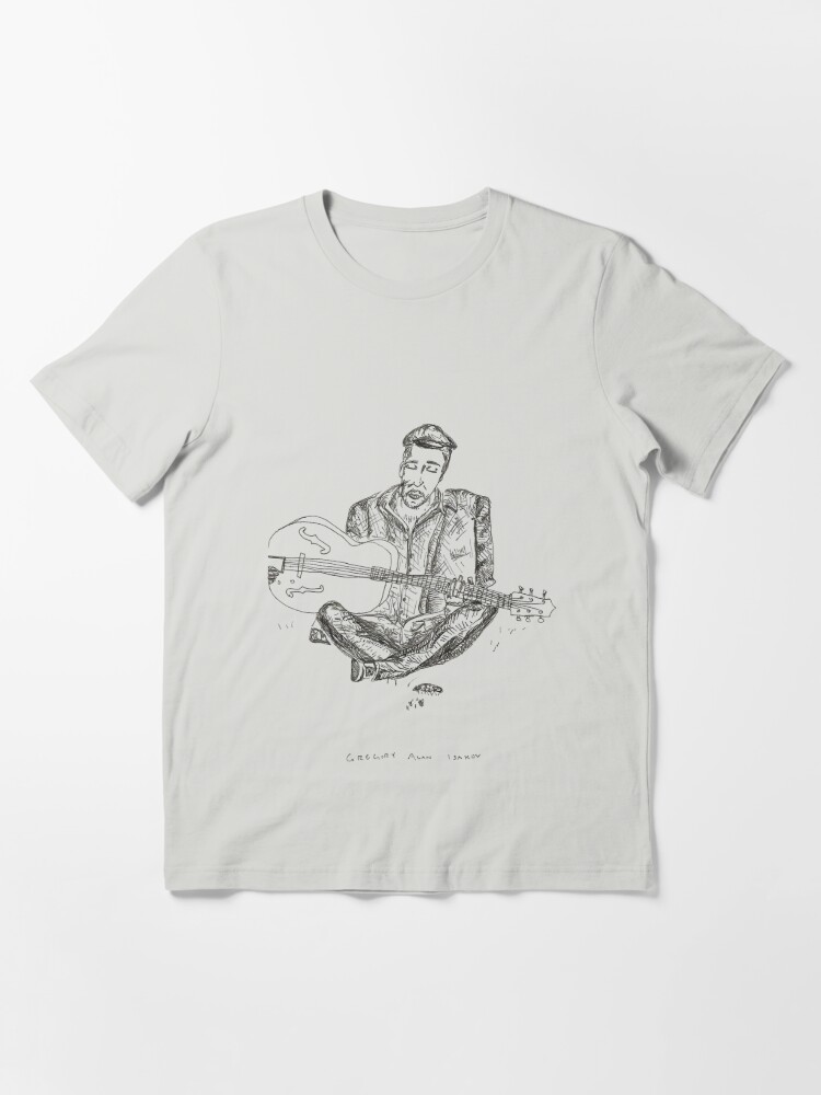 Gregory Alan Isakov T Shirt By Sketchycaro Redbubble   Ssrco,slim Fit T Shirt,flatlay,e0e1dd 064437a66d,front,wide Portrait,750x1000 Bg,f8f8f8.u3 