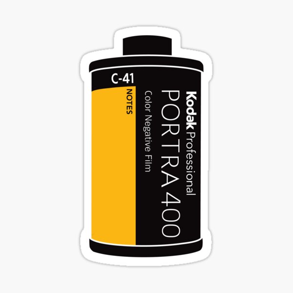 Kodak Portra Film Roll Sticker