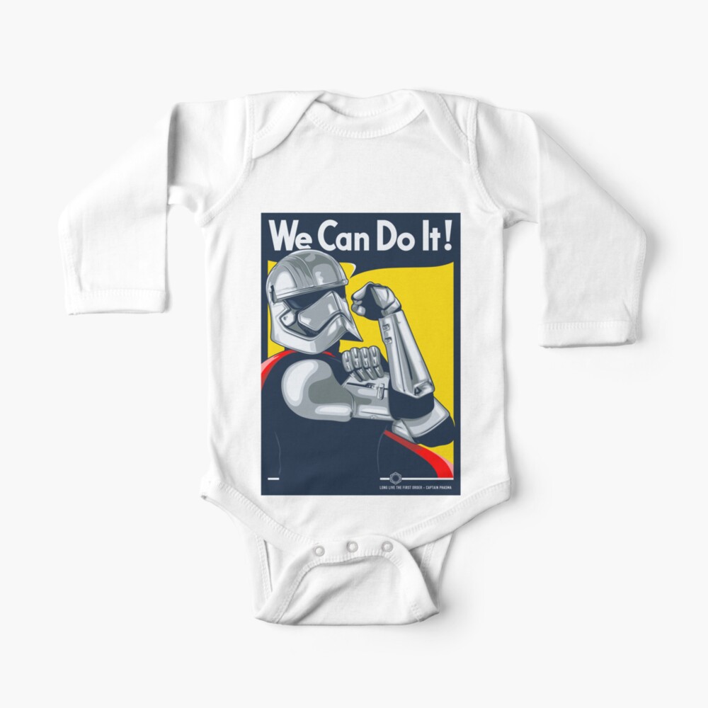 We Can Do It Baby One Piece By Ucarts Redbubble