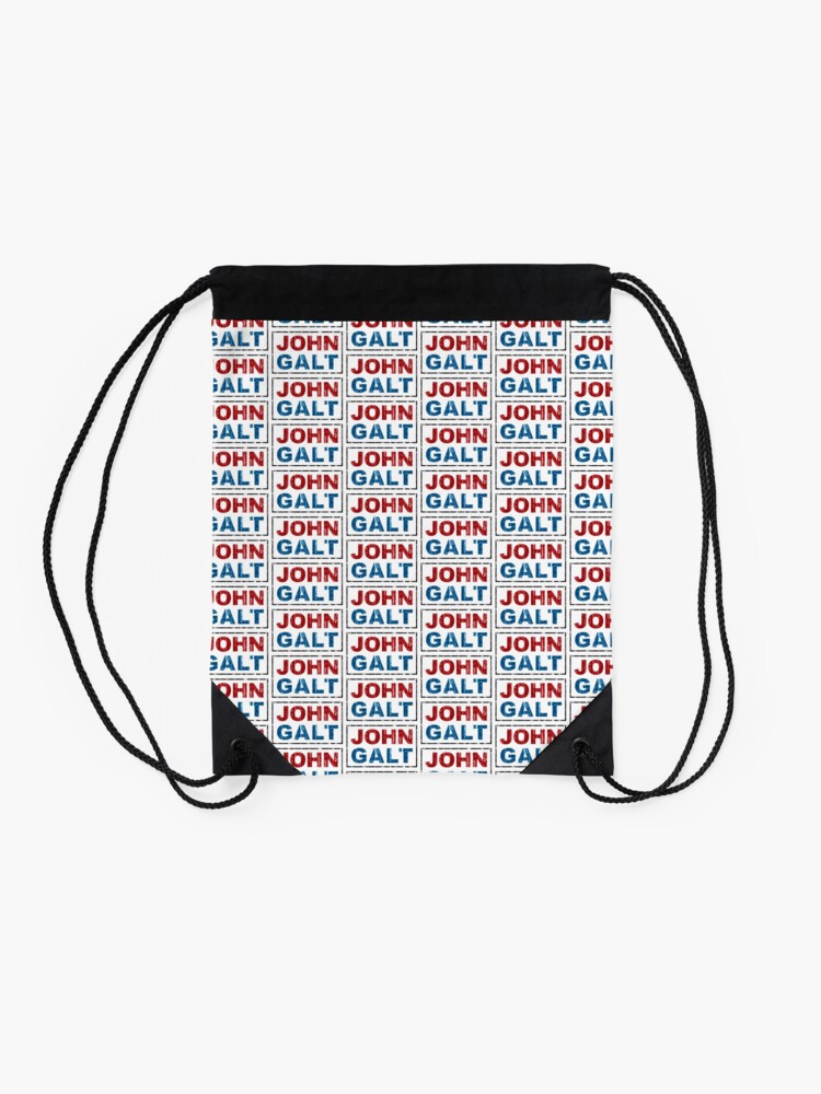 Alternate view of John Galt Drawstring Bag