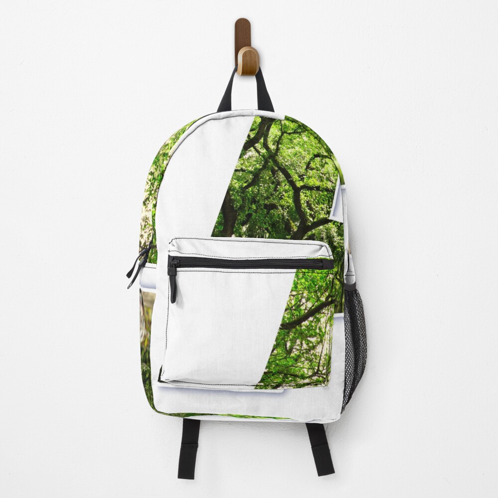 Central Park - Letter A on a backpack