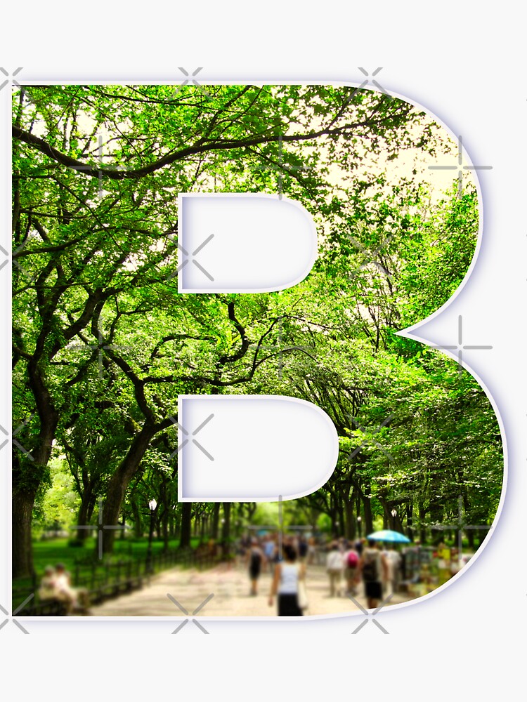 Central Park - Letter "B" by planet-eye