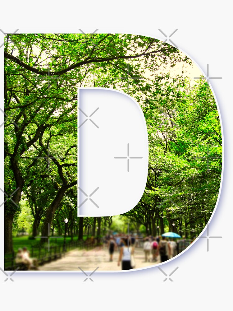 Central Park - Letter "D" by planet-eye