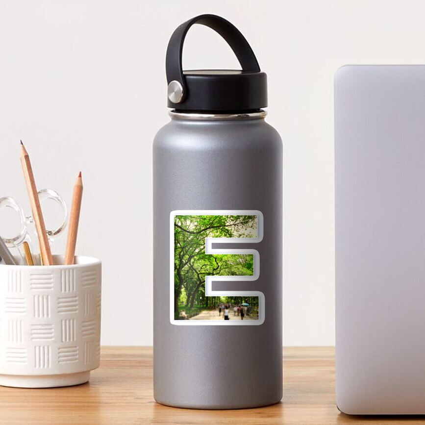 Central Park - Letter "E" Sticker