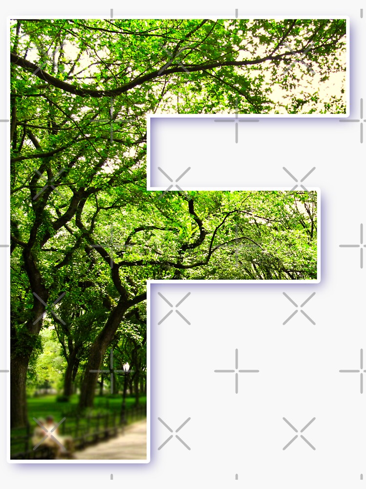 Central Park - Letter "F" by planet-eye