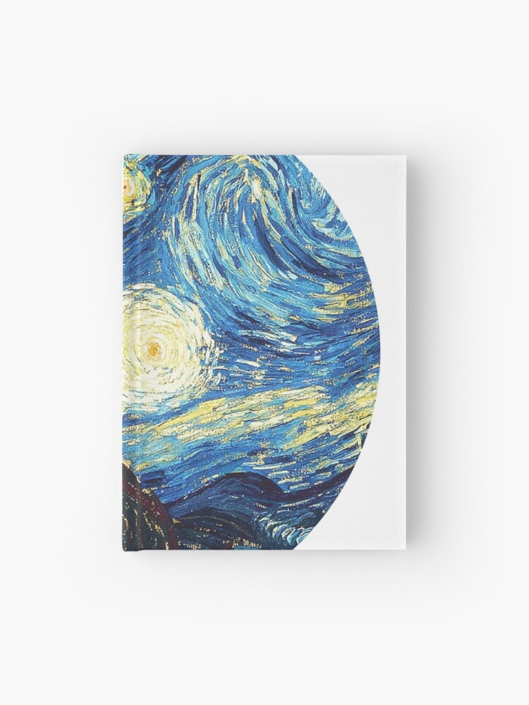 Starry Night Van Gogh Fine Art Poster Print in Canvas or Paper Card