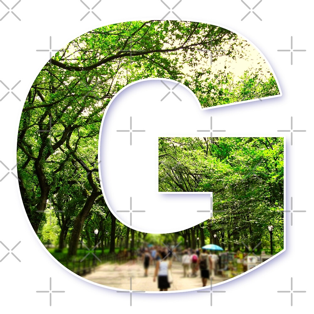 Central Park - Letter G — Poster