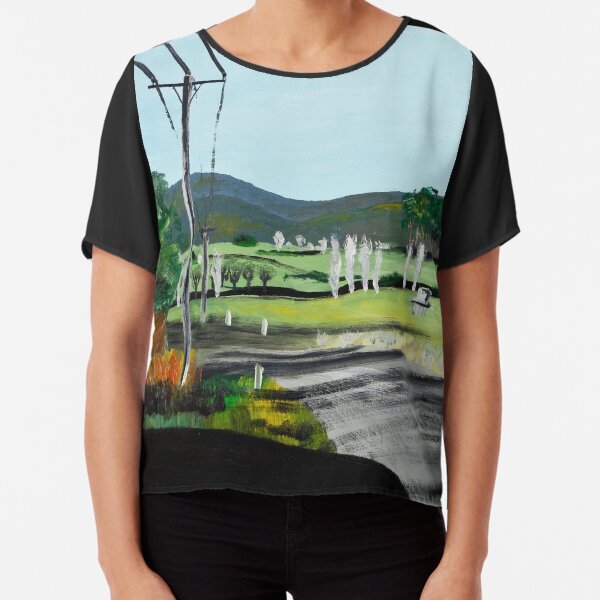 Country Road Cygnet 5 Chiffon Top