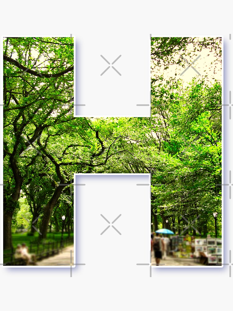 Central Park - Letter "H" by planet-eye
