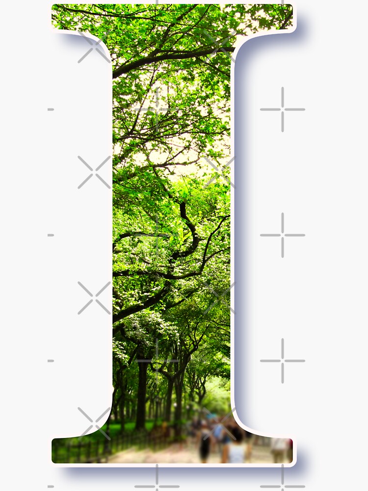 Central Park - Letter "I" by planet-eye