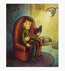 Reading stories Photographic Print