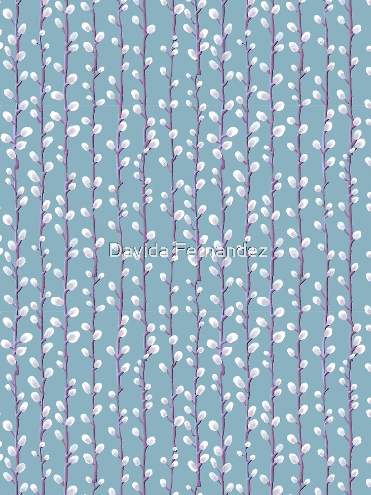 Design 75 - Pussywillow repeat pattern by divafern