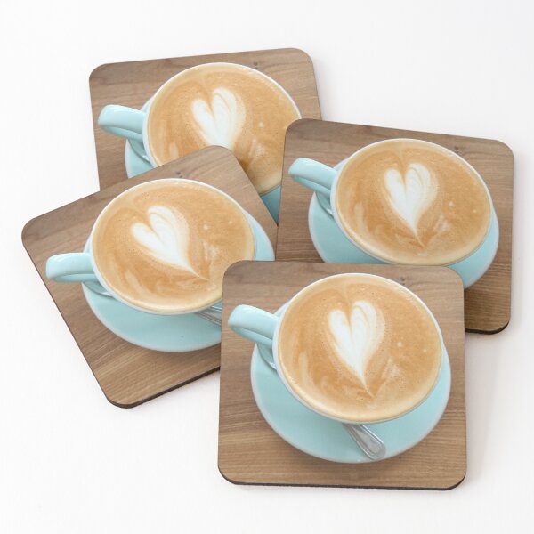 Item preview, Loveheart latte art designed and sold by LittleBettyMakes.