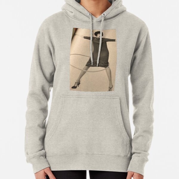 Rosalind Russell with a hula hoop Pullover Hoodie
