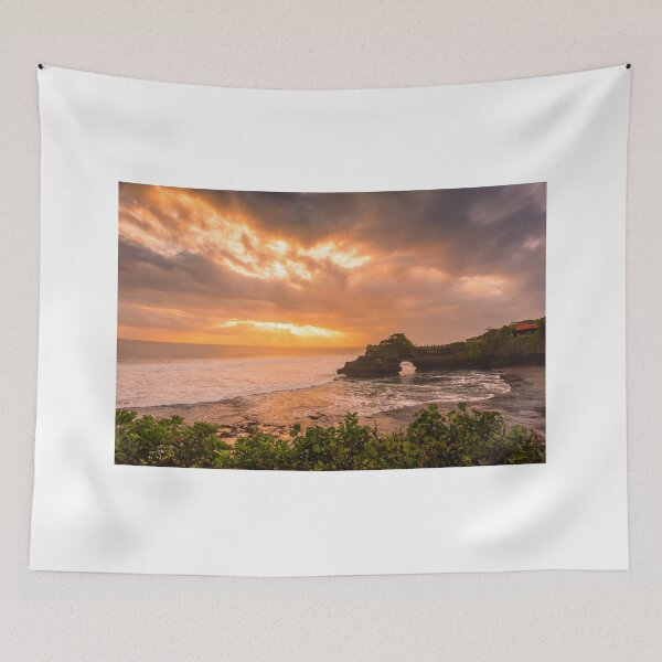 Item preview, Bali Tanah Lot Temple Complex Sunset designed and sold by Bobby McLeod.