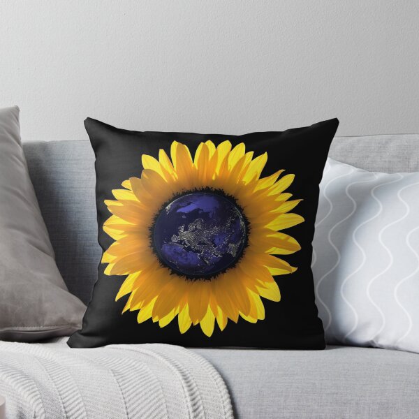 Artikelvorschau, Einzelne hochauflösende Sonnenblume Eclipse Erde Sonne entworfen und verkauft von worn.