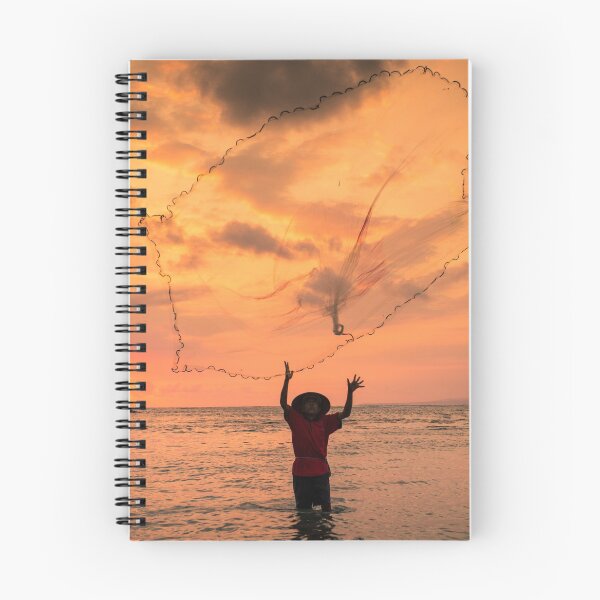 Item preview, Bali Sunrise Fisherman designed and sold by Bobby McLeod.