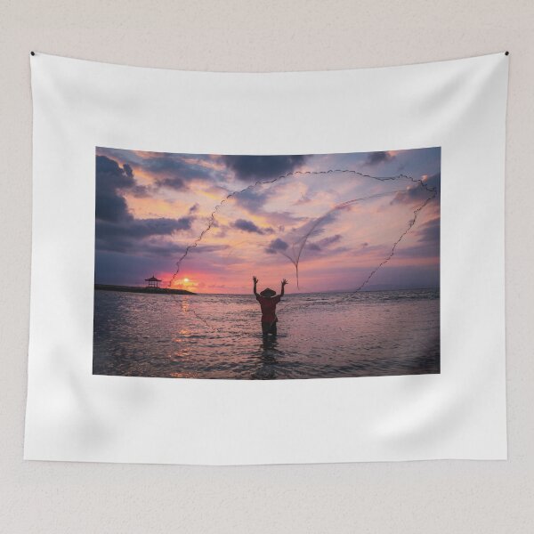 Item preview, Bali Sunrise Fisherman designed and sold by Bobby McLeod.