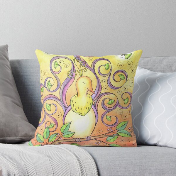 Item preview, Prissy Bird with Curly Tail Feathers designed and sold by Diana Garrison.