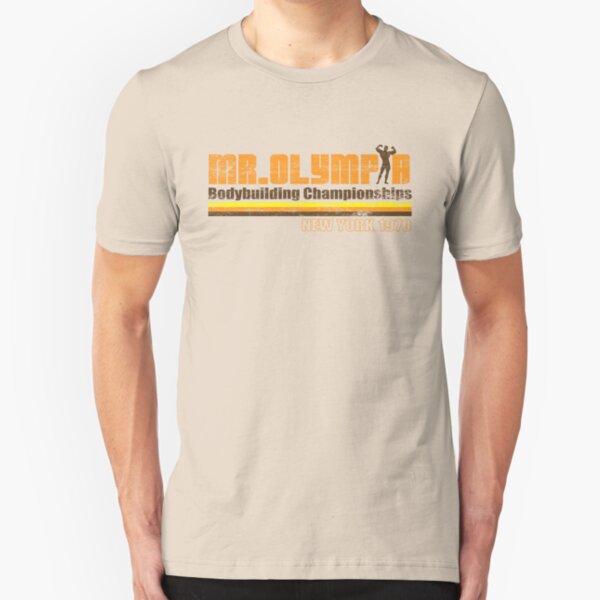 Mr. Olympia 1970 Slim Fit T-Shirt