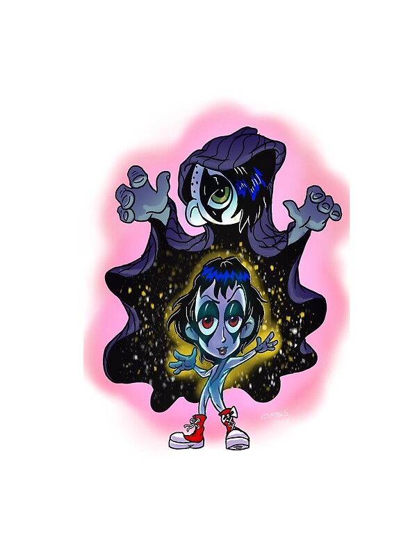 "Nina DAGGER and Boy CLOAK" by biomek Redbubble