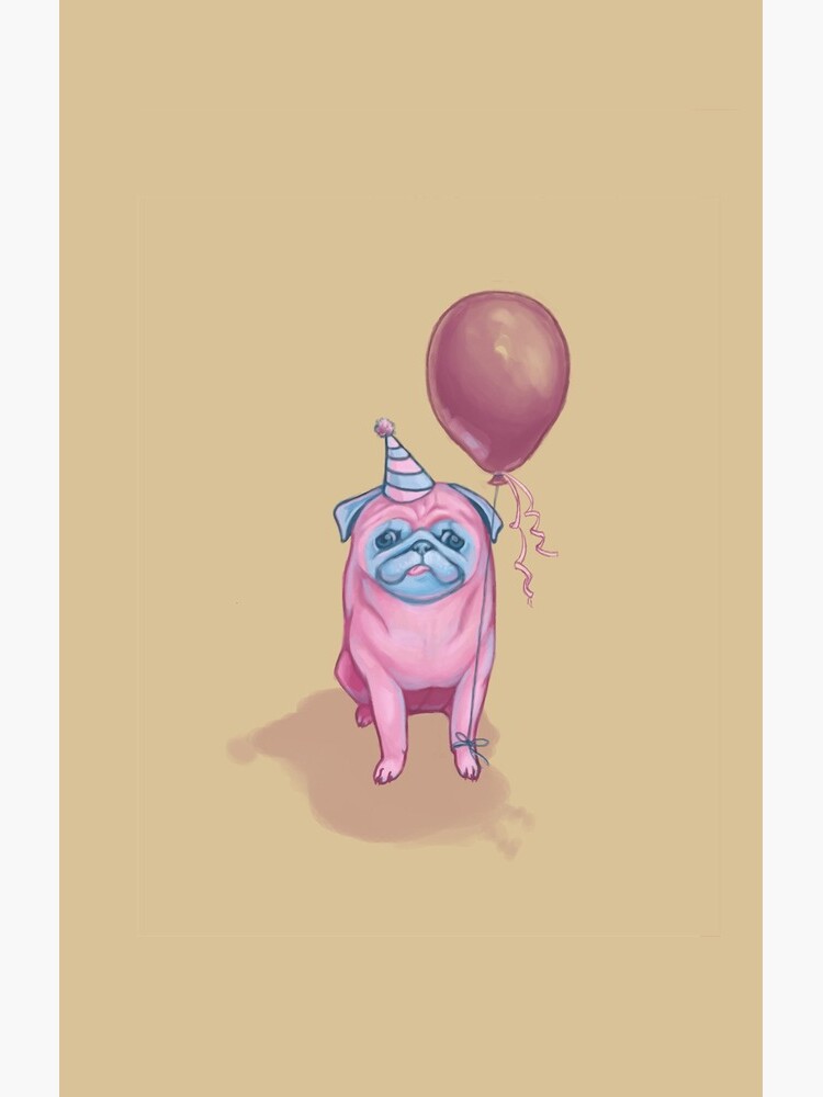 Thumbnail 4 of 4, Samsung Galaxy Phone Case, Party pug designed and sold by Dylanunicorn.