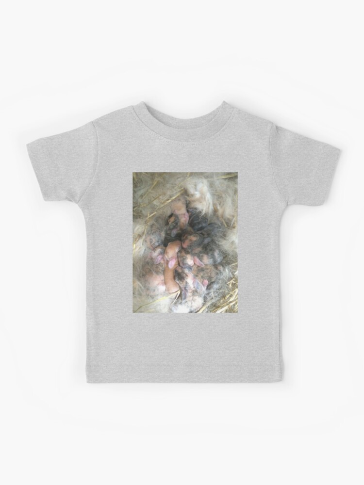 T Shirt Enfant Nid De Lapin Bebe Lapin Arlequin Par Silverdragon Redbubble