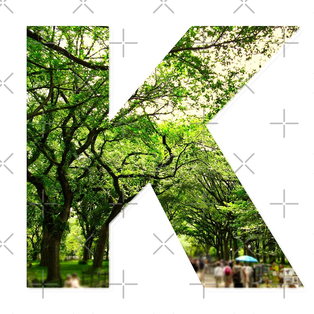 Central Park - Letter K — Poster