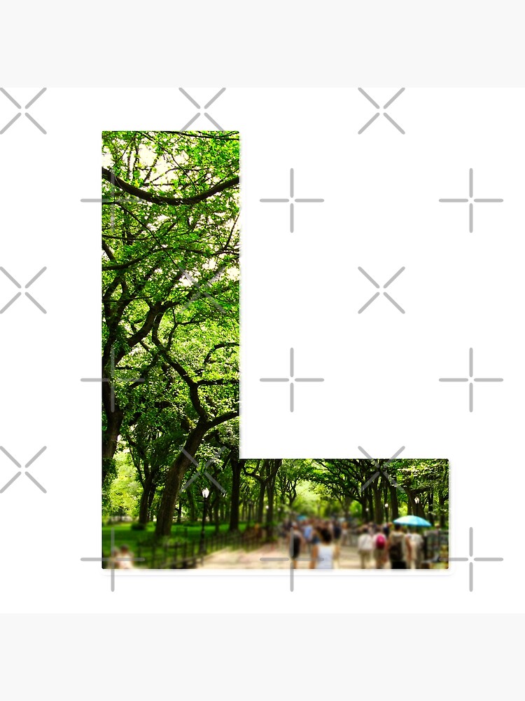 Central Park - Letter "L" by planet-eye