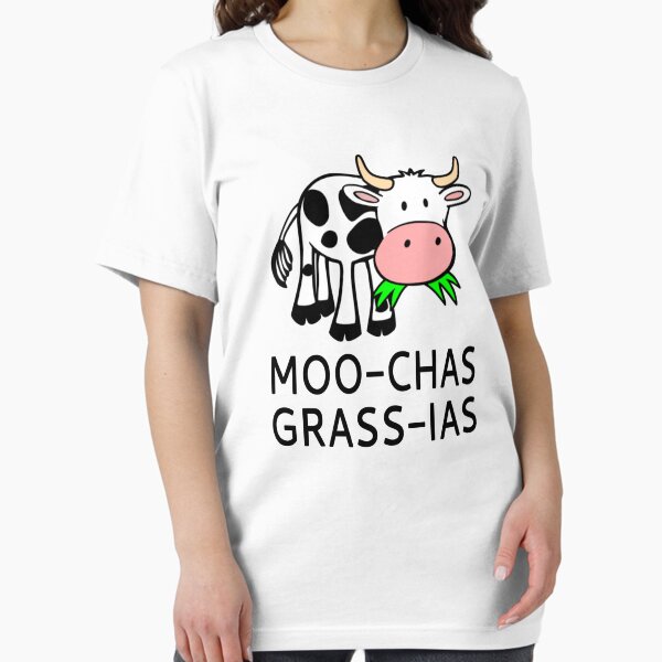 Item preview, Moo-chas Grass-ias (Muchas Gracias) designed and sold by coolfuntees.