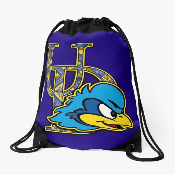 Embroidered Blue Hens Drawstring Bag