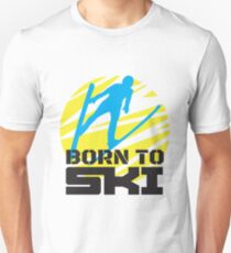 Ski jumping ski skiflying Unisex T-Shirt