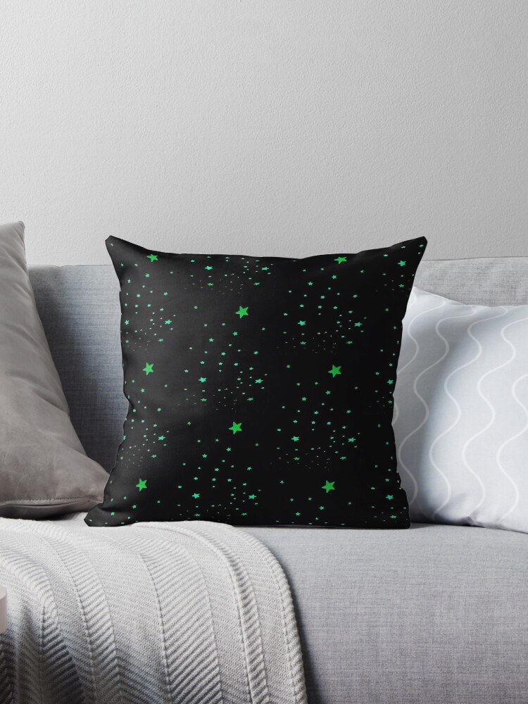 glow in the dark star pillow