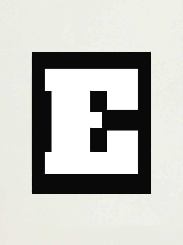 Alphabet E (Uppercase letter e), Letter E