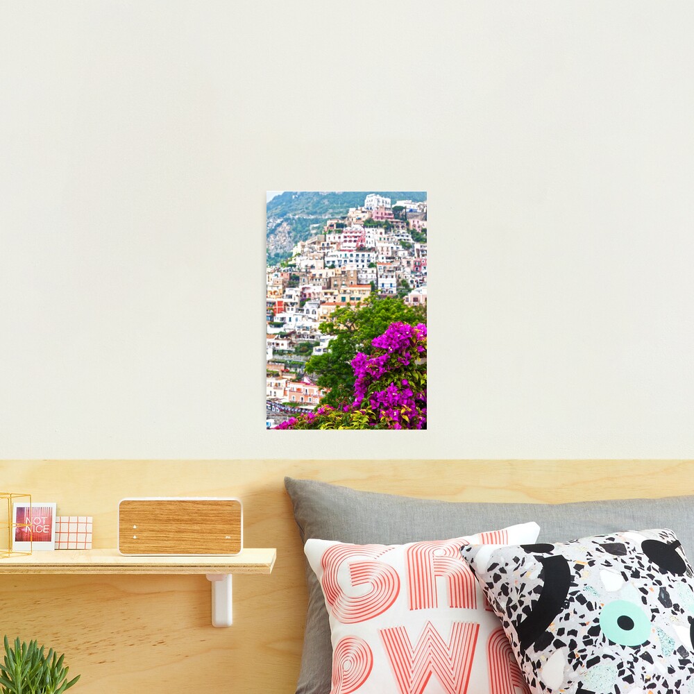 Positano Purple Photographic Print
