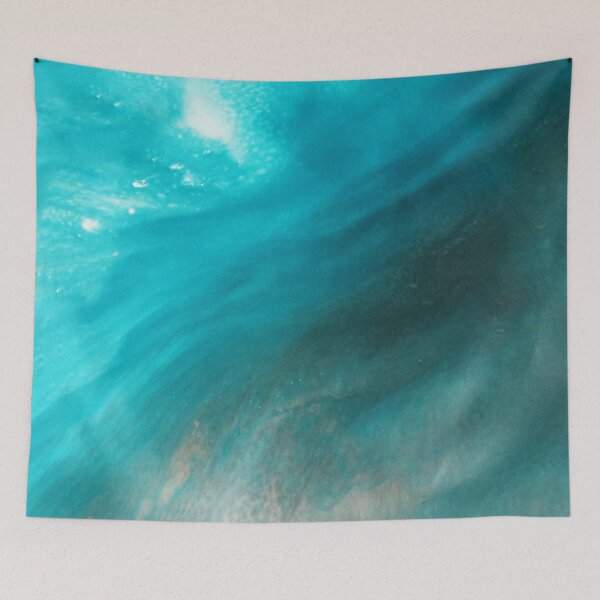 Item preview, Sea Mist Coastal Ocean Beach Resin Art designed and sold by LD ART.