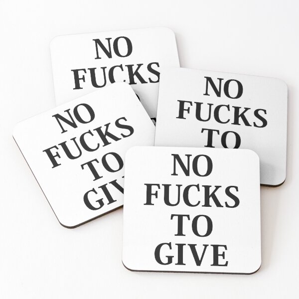 Item preview, No Fucks To Give designed and sold by TheArtism.