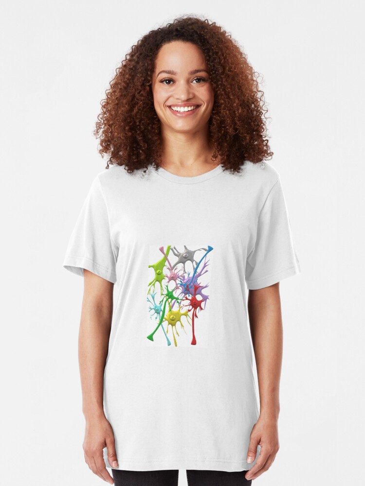 Alternate view of Neuron Network Slim Fit T-Shirt