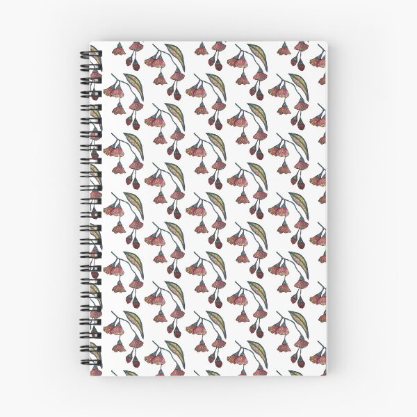 Item preview, Red gum blossom pattern designed and sold by PipAndTheSea.