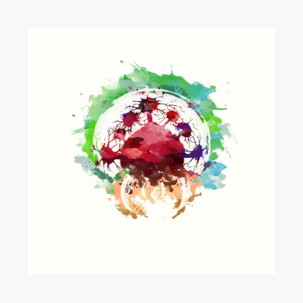 Item preview, Watercolor metroid designed and sold by insomniacart.