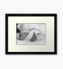 precious toes Framed Print