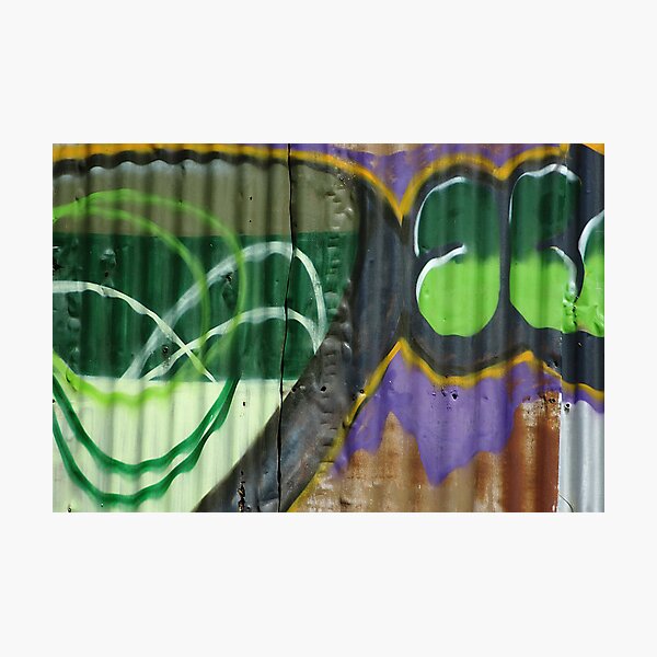 Item preview, Corrugated graffiti designed and sold by Erika Gouws.