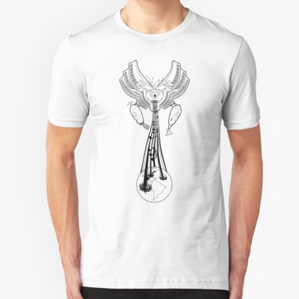 Machinichromatic - Healing the world one note at a time - BW Slim Fit T-Shirt