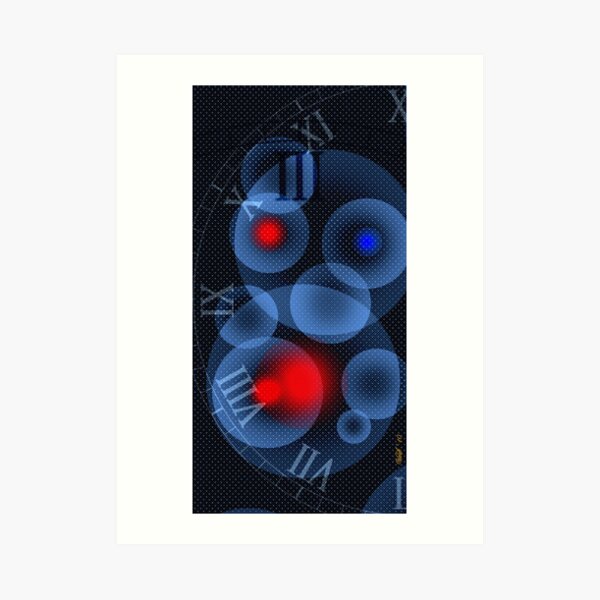 Time is of the essence Art Print
